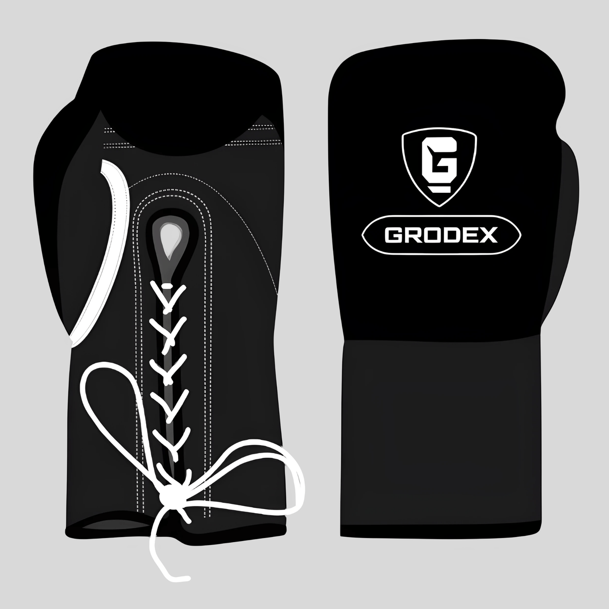 Lace-Up Boxing Gloves