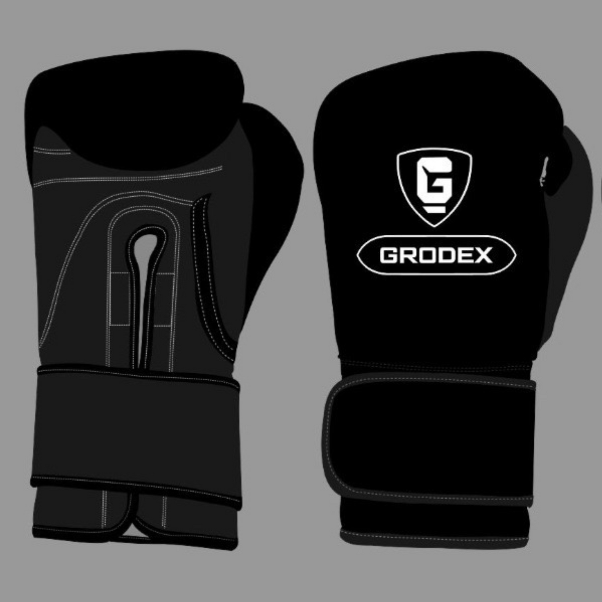Velcro Boxing Gloves