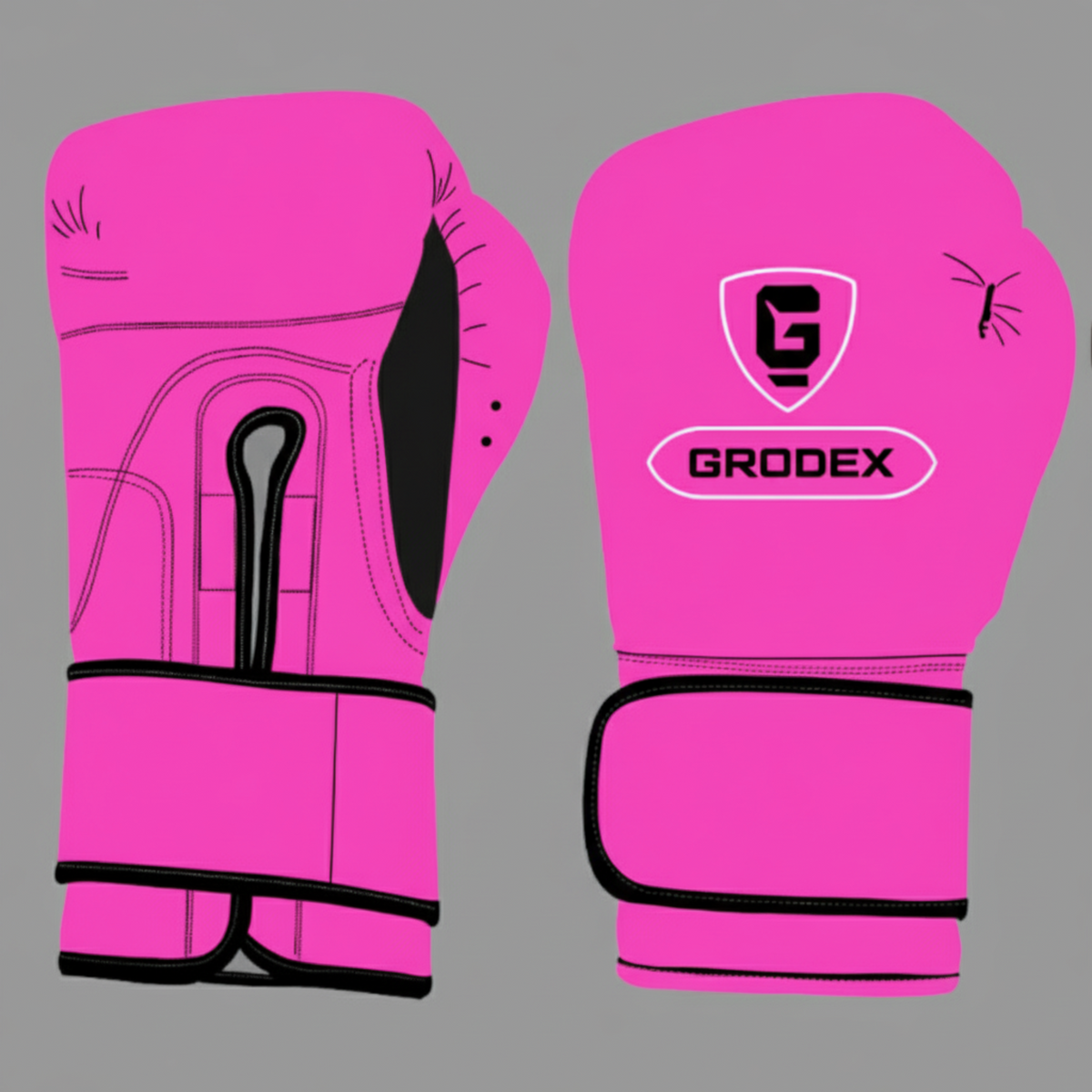 Velcro Boxing Gloves