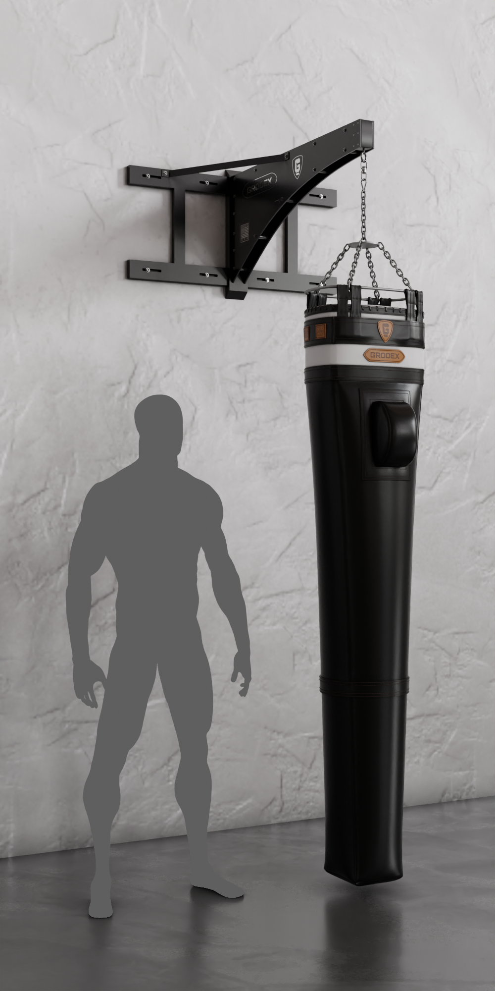 Cone Punching Bag w/Precision Pieces