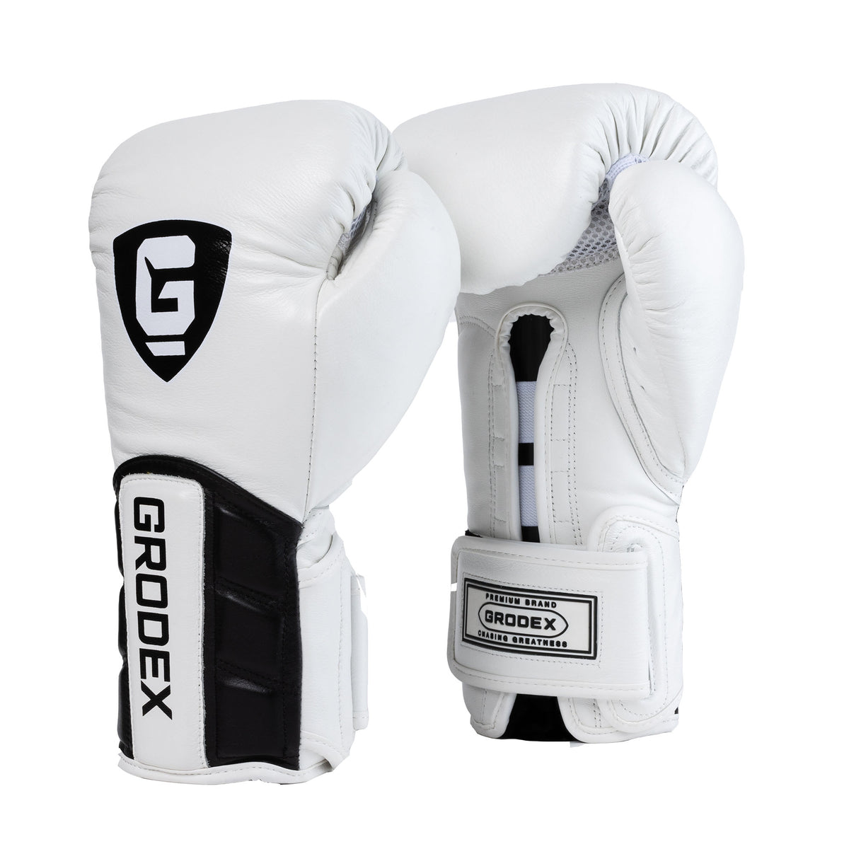 Boxing Gloves - Velcro - White