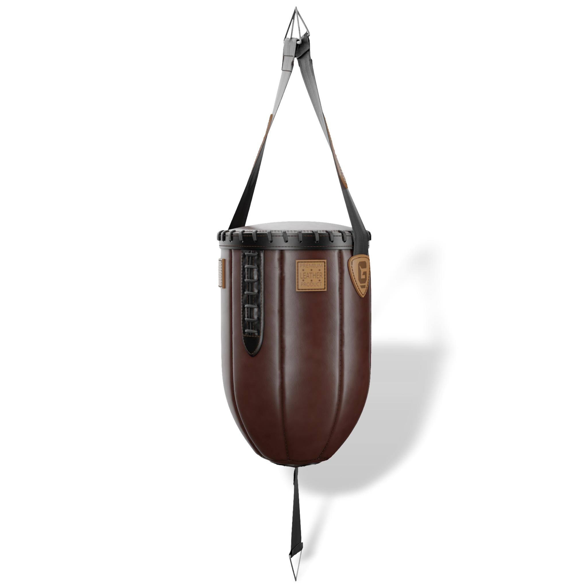 【U LAN】Punching Stud Glossy Shoulder Bag Glossy Ring Buckle Shoulder Bag with Wide Strap Stud Detail
